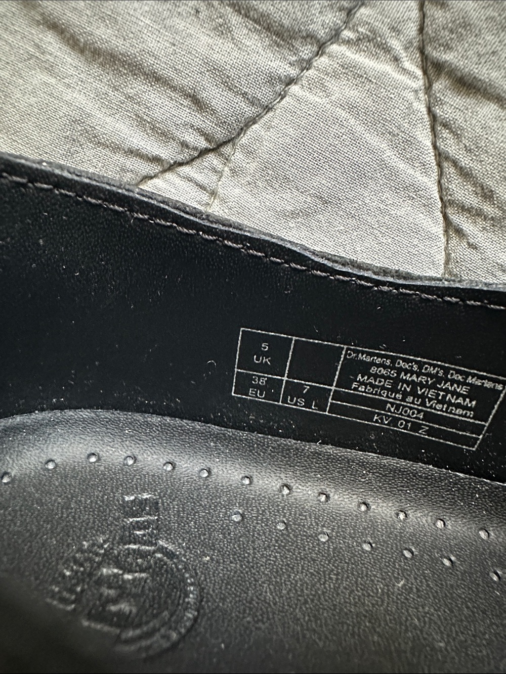 Dr. Martens size US 7 Black Double-Buckle Mary Jane Shoes for women, like new - Picture 8 of 10